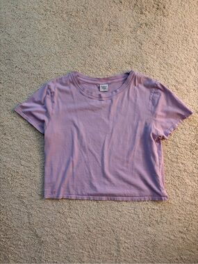 Outdoor Voices everyday short sleeve Lavender Tee